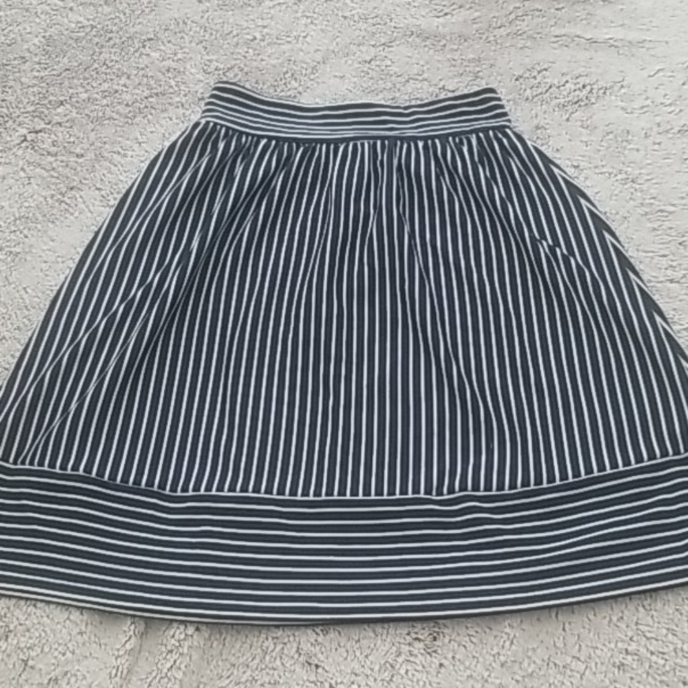 Retro Pinup 50s Nautical A Line Skirt